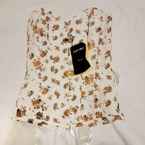 NWT Corset Story Floral Corset